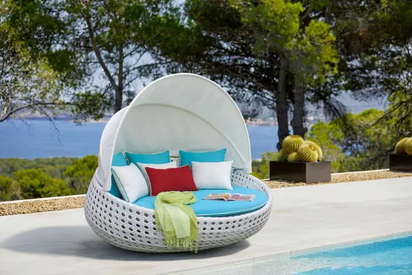 Bain de soleil Îlet Rosier Blanc