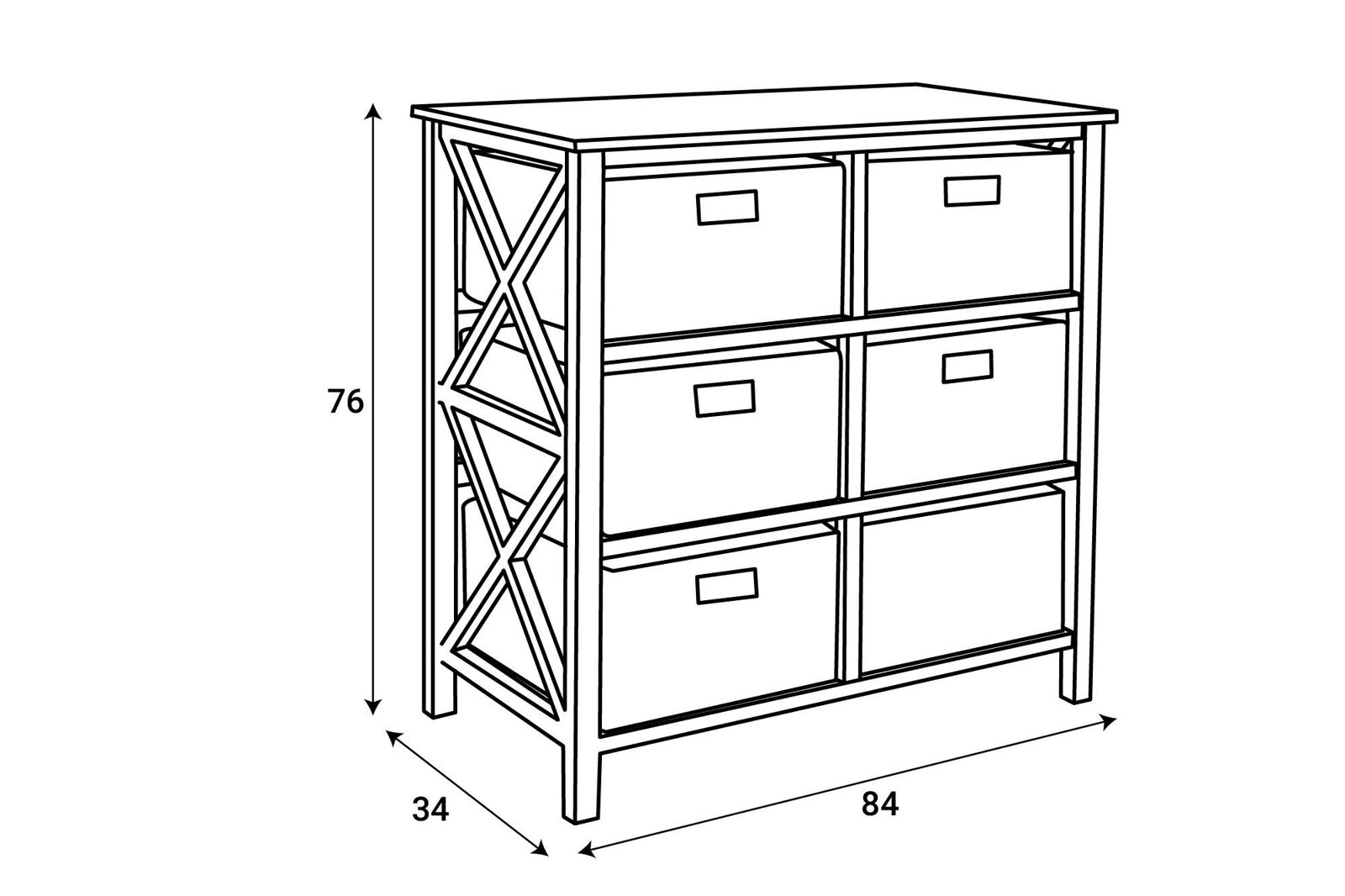Commode Saint-Philippe — vue 2