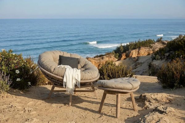 Fauteuil Tan Rouge