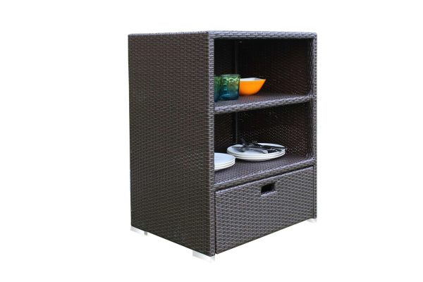 Meuble de rangement Palmiste Rouge