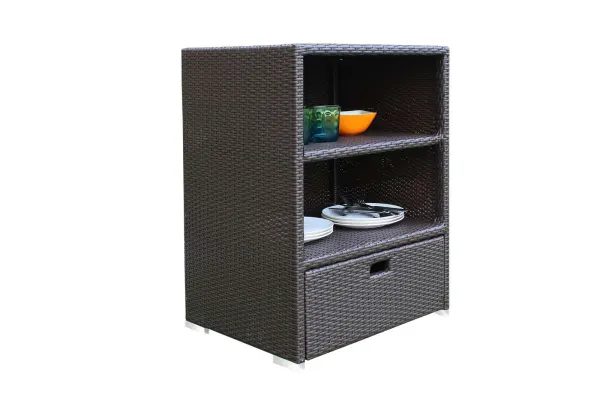 Meuble de rangement Palmiste Rouge