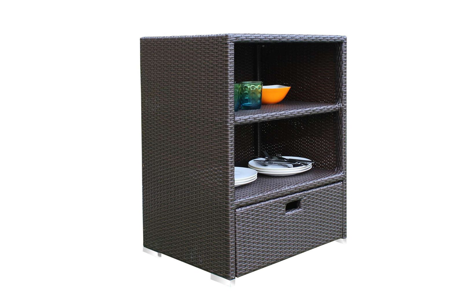 Meuble de rangement Palmiste Rouge