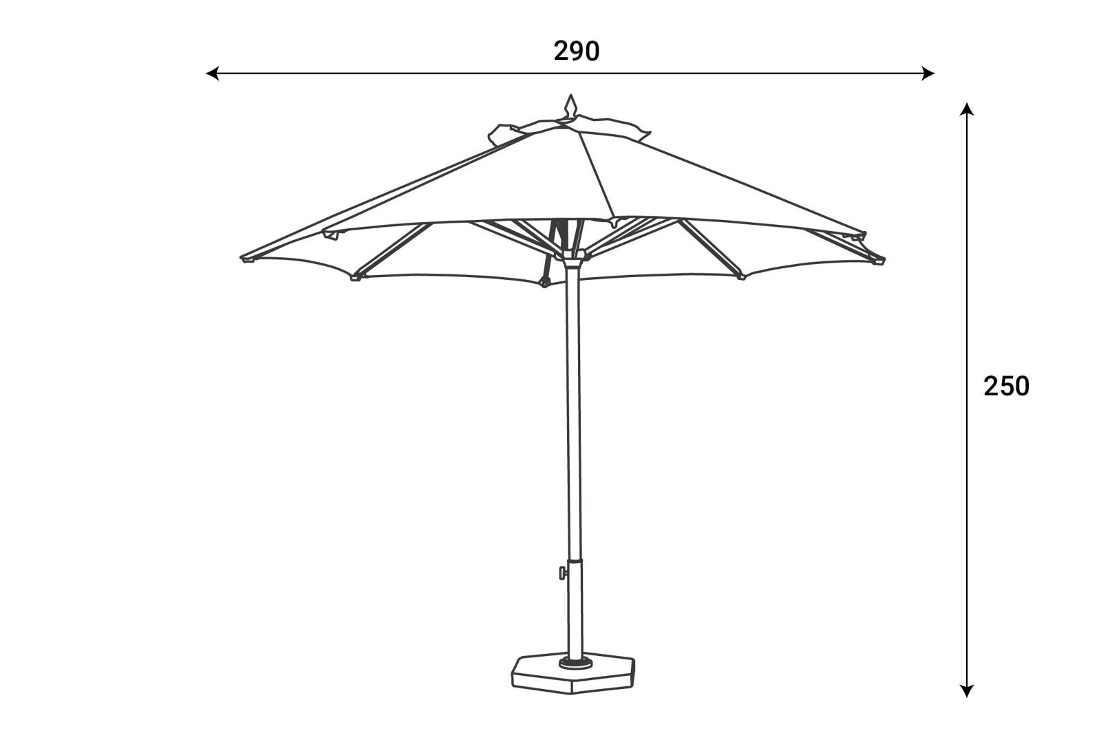 Parasol Grand-Place — vue 6