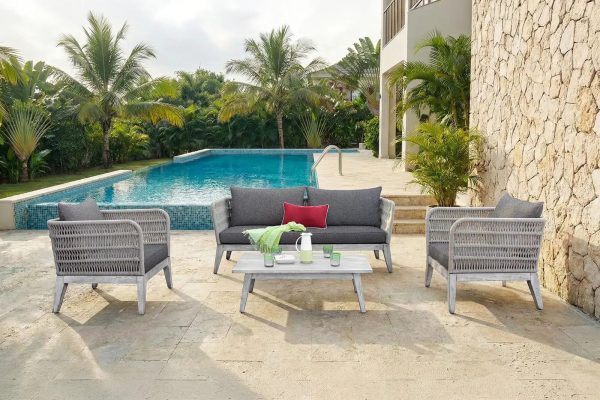 Salon de jardin Bassin Pirogue